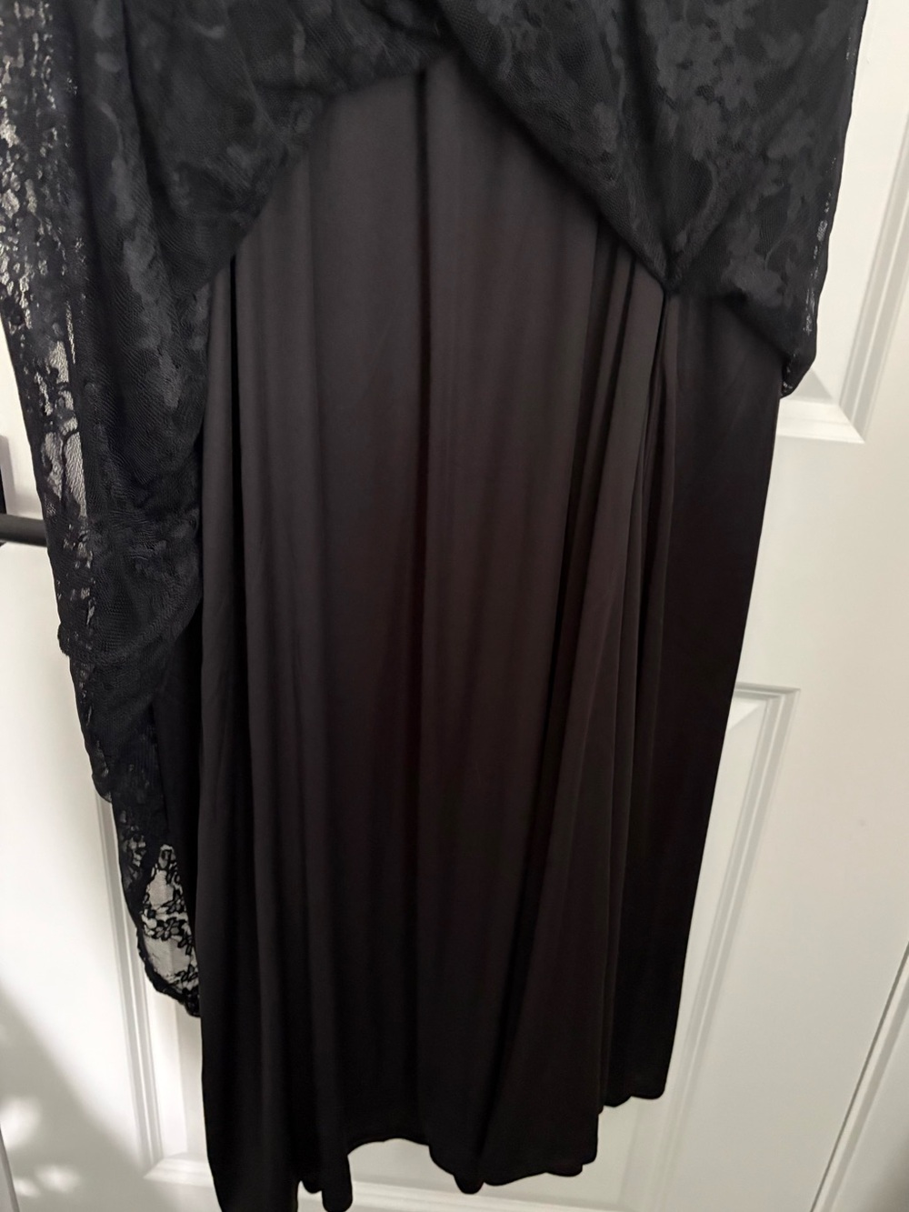 Torrid Black Floral Lace Maxi Dress Size 3/3X NWOT - Picture 10 of 12